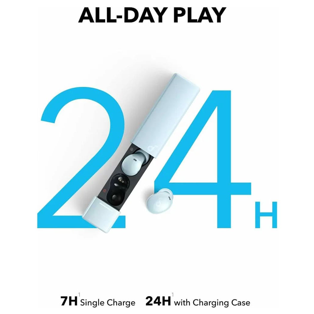 Handsfree Bluetooth Anker SoundCore A30i, TWS, Μπλε A3958G31