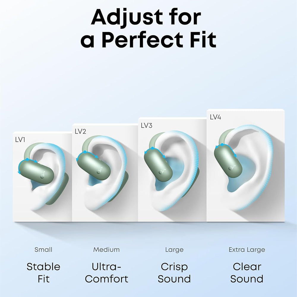 Handsfree Bluetooth Anker SoundCore AeroFit 2, TWS, Μπλε A3874G31