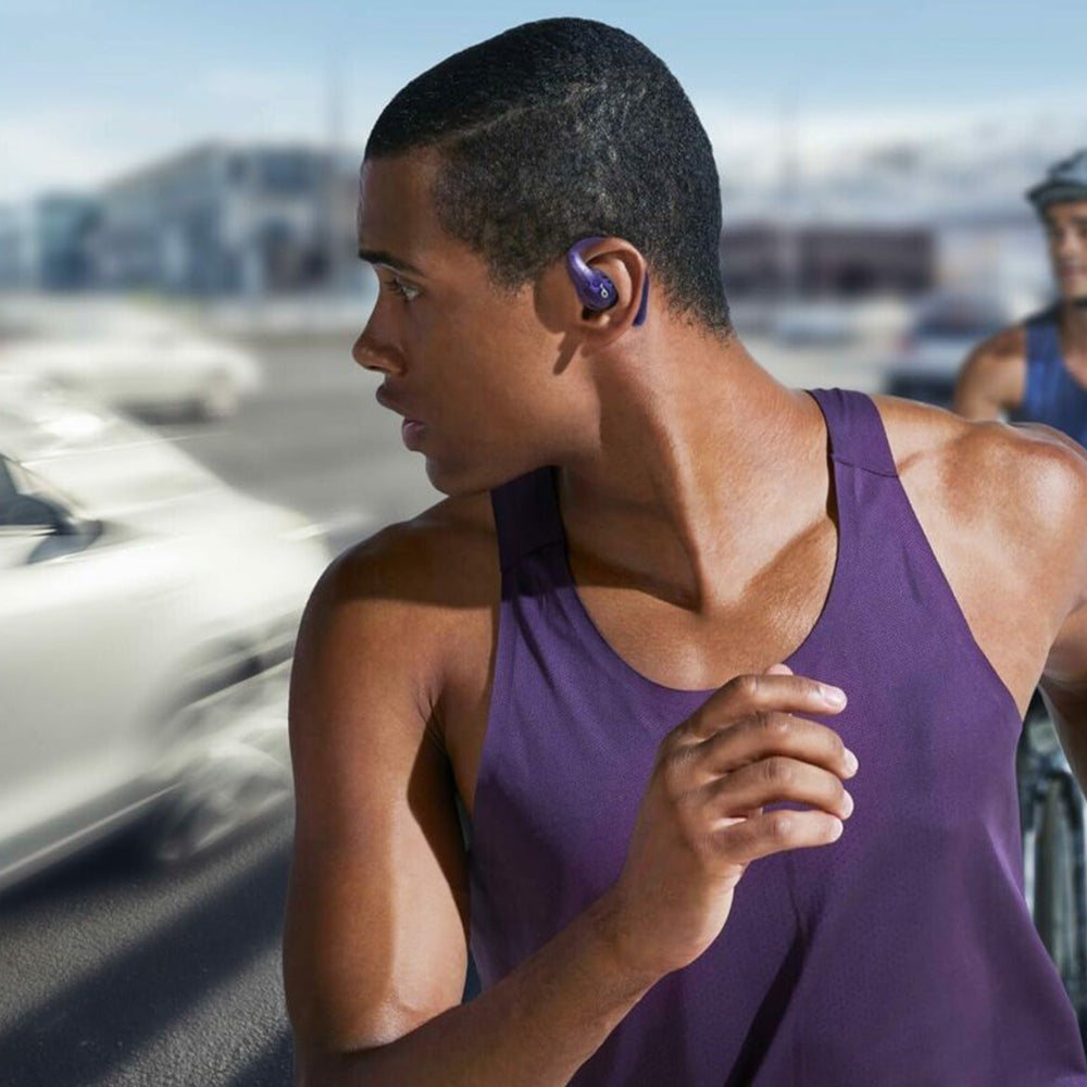 Handsfree Bluetooth Anker SoundCore AeroFit Pro, TWS, Μωβ A3871GQ1