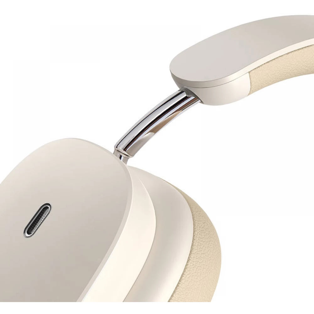 Handsfree Bluetooth Baseus Bowie H1, A2DP, ANC, Κρεμ NGTW230202
