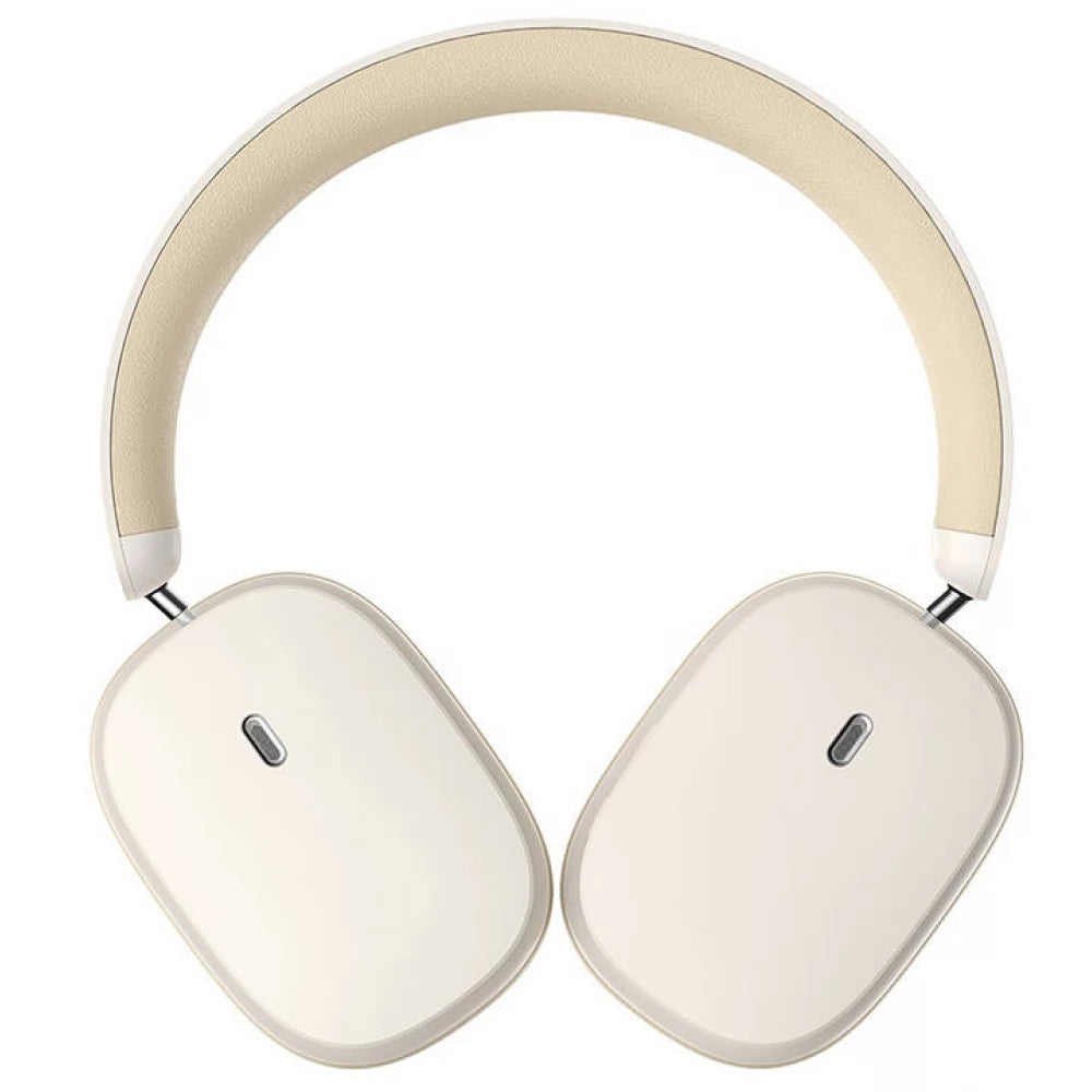 Handsfree Bluetooth Baseus Bowie H1, A2DP, ANC, Κρεμ NGTW230202
