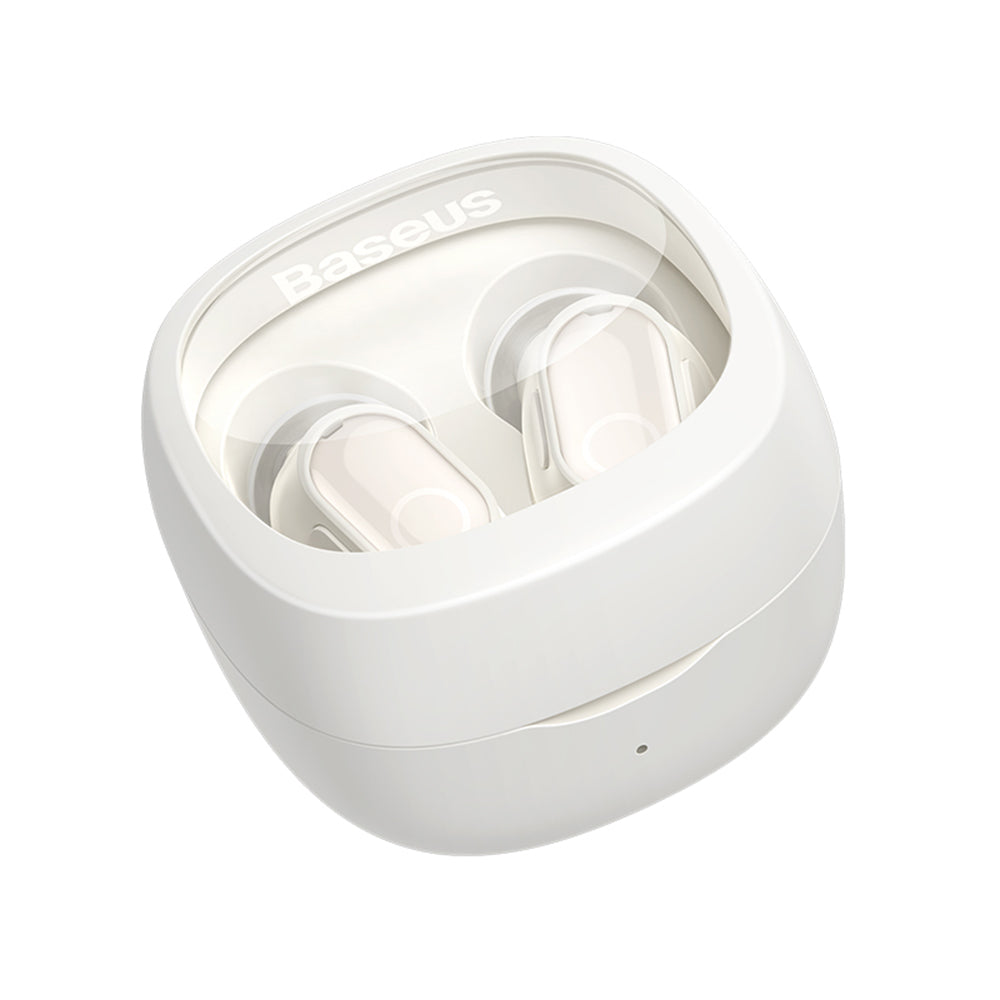 Handsfree Bluetooth Baseus Bowie WM02, TWS, Λευκό NGTW370202