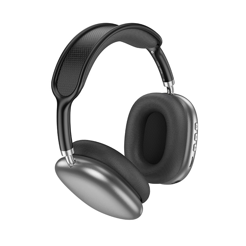Handsfree Bluetooth Borofone BO22 Elegant, A2DP, Γκρι