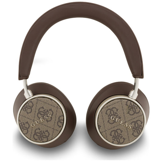 Handsfree Bluetooth Guess 4G Classic Logo, A2DP, Καφέ