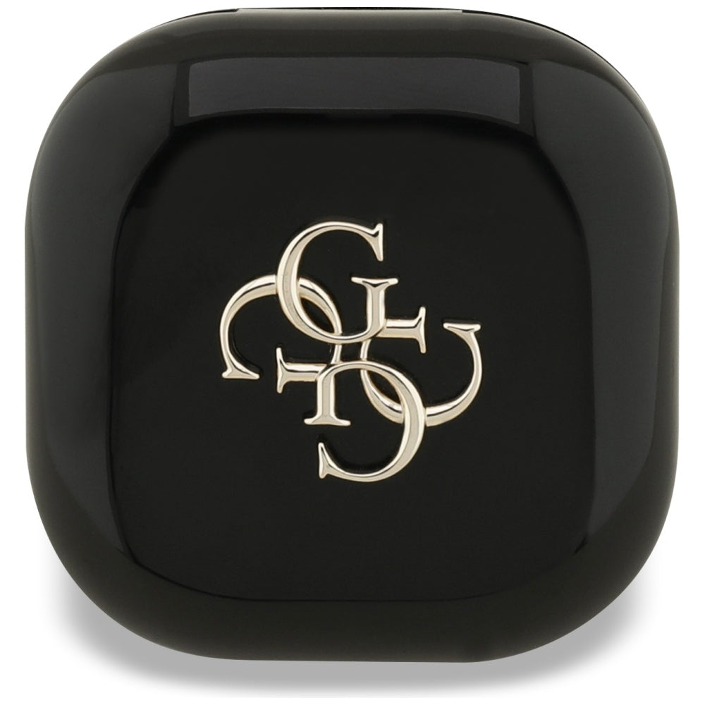 Handsfree Bluetooth Guess 4G Metal Logo, TWS, Μαύρο