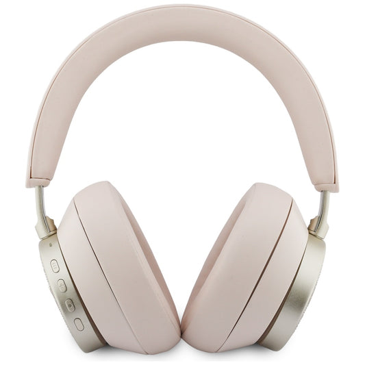 Handsfree Bluetooth Guess 4G Gold Triangle Logo, A2DP, Ροζ