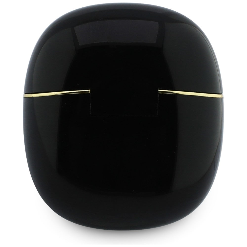 Ασύρματο Handsfree Bluetooth Guess Glossy Gold Line Classic, TWS, Μαύρο