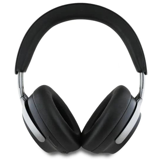 Handsfree Bluetooth Guess Metal Script Logo, A2DP, ANC, Μαύρο