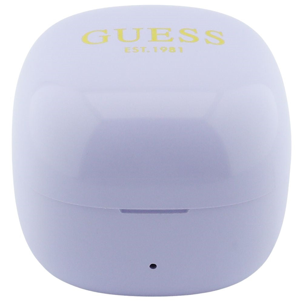 Handsfree Bluetooth Guess Mini Classic, TWS, Μωβ
