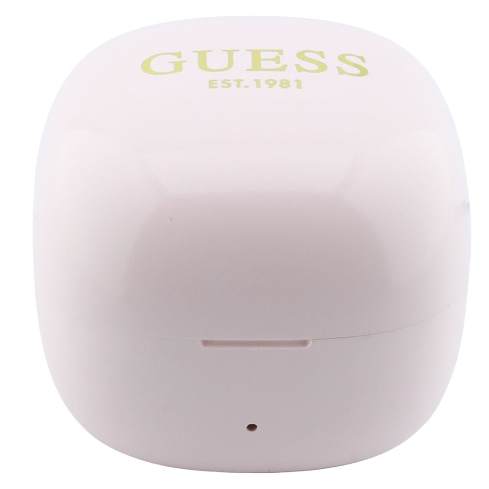 Ασύρματα ακουστικά Bluetooth Guess Mini Classic, TWS, Ροζ