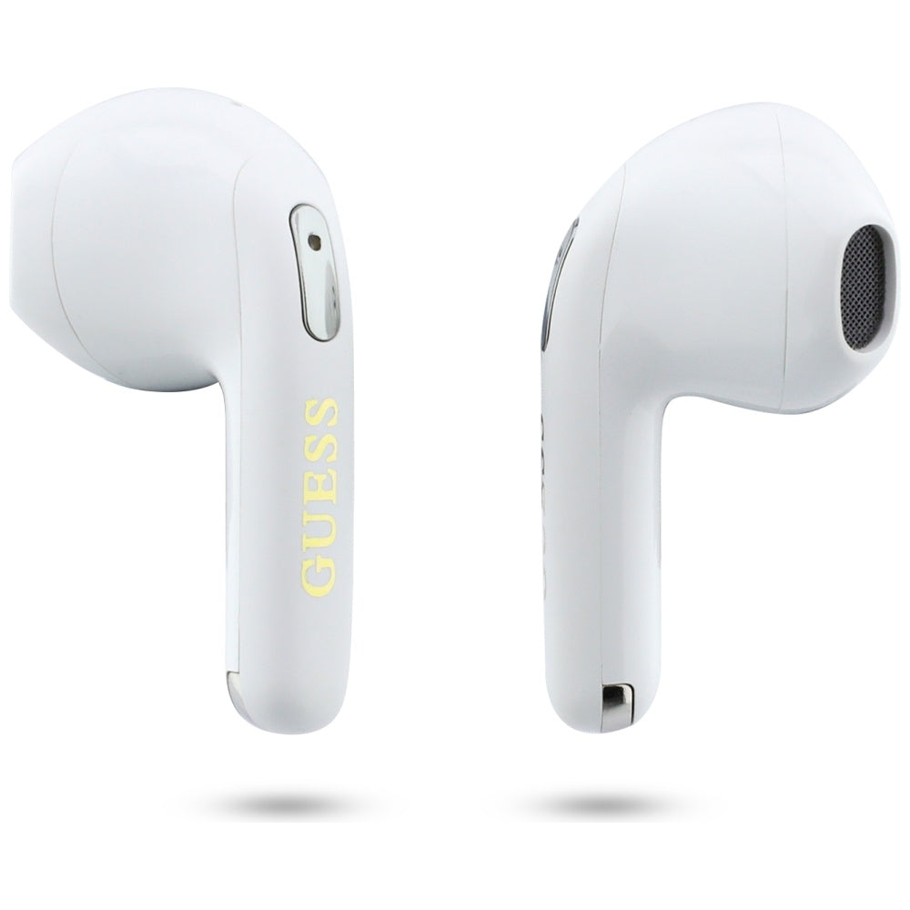 Handsfree Bluetooth Guess Script Print, TWS, Κακί