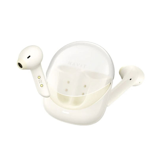 Handsfree Bluetooth HAVIT Modern Buds TW974, TWS, Μπεζ