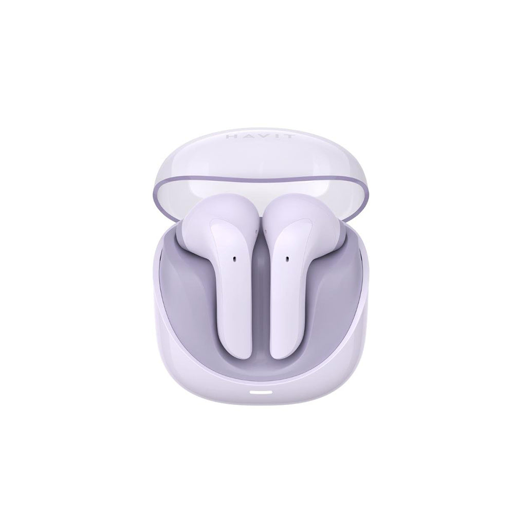 Handsfree Bluetooth HAVIT Modern Buds TW974, TWS, Μωβ