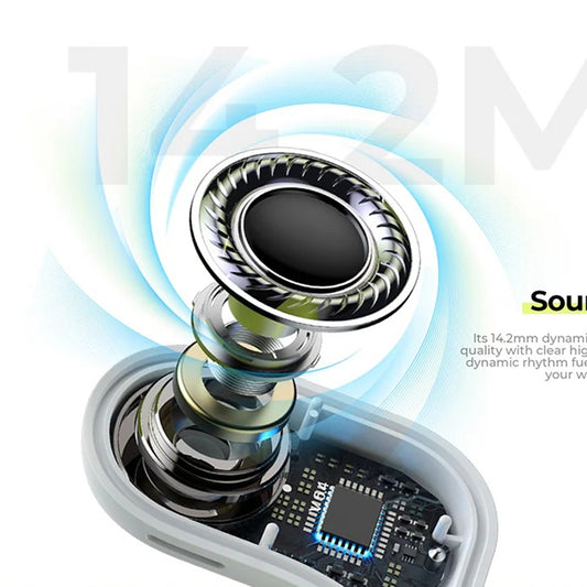 Handsfree Bluetooth HAVIT OWS915, TWS, Λευκό