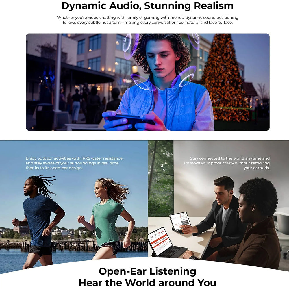 Handsfree Bluetooth HAVIT OWS916 Lite, TWS, Μαύρο