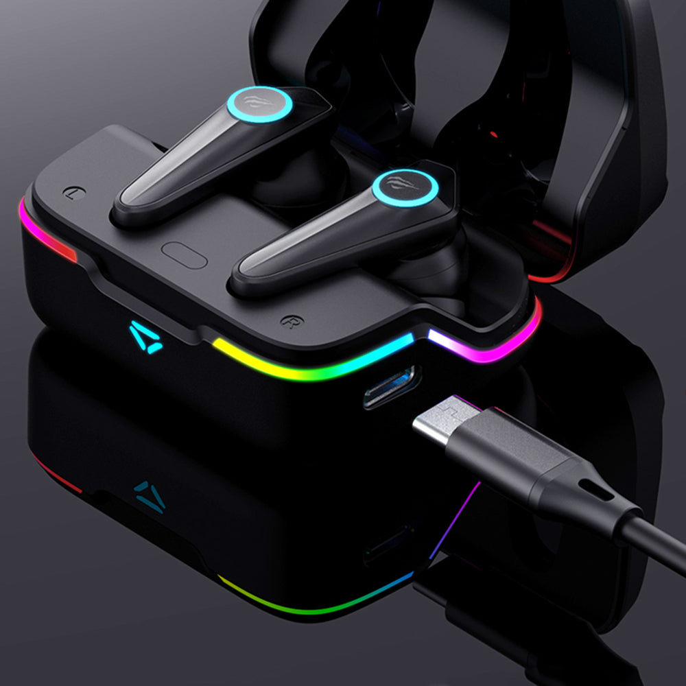 Handsfree Bluetooth HAVIT TW952 PRO RGB, TWS, Μαύρο