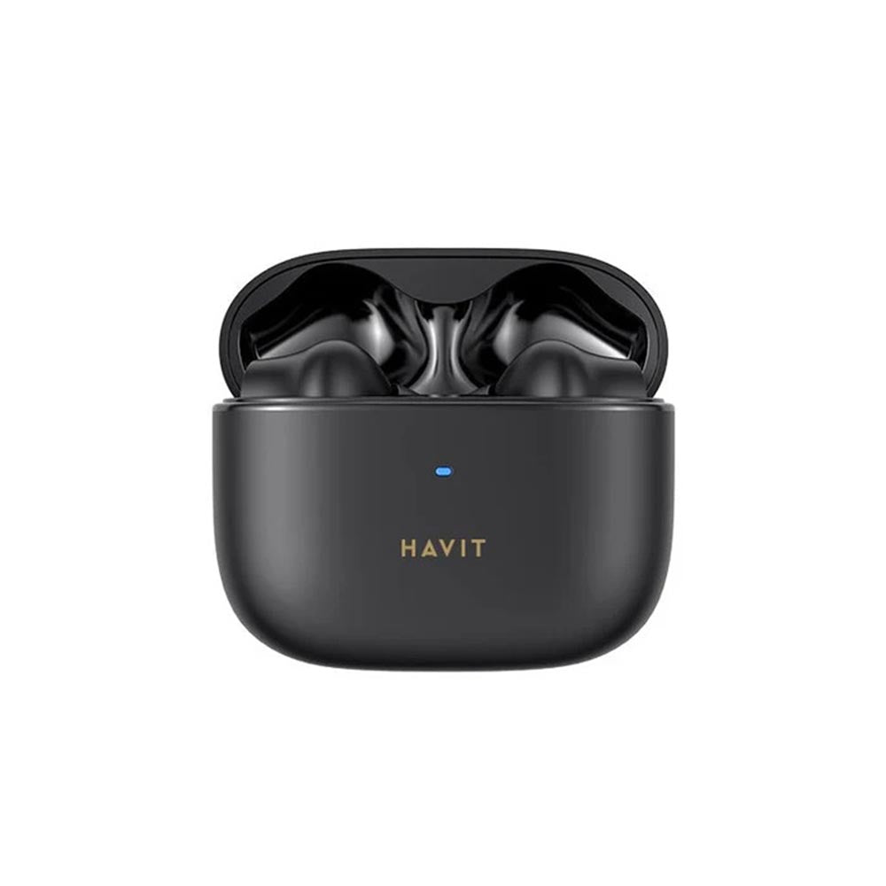 Handsfree Bluetooth HAVIT TW958 Pro, TWS, ANC, Μαύρο