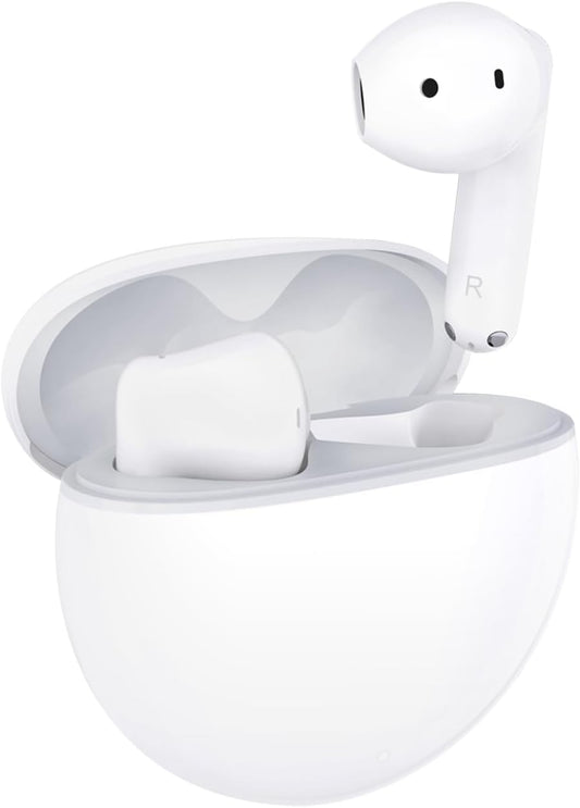 Handsfree Bluetooth Honor Choice X7e, TWS, ANC, Λευκό 5504ABHF