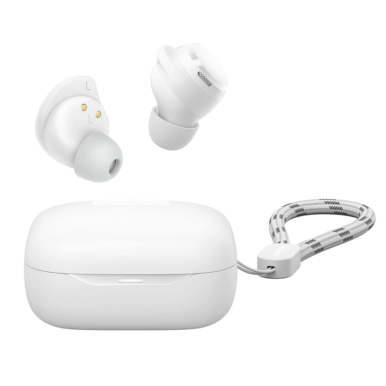 Ασύρματα ακουστικά Bluetooth Joyroom Jdots JR-DB3, TWS, Λευκό