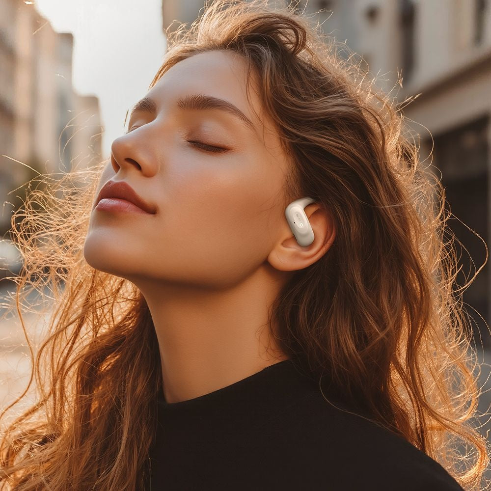 Handsfree Bluetooth McDodo HP-8051 Air O2, TWS, Μπεζ