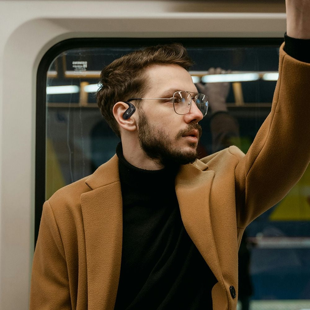 Handsfree Bluetooth McDodo HP-8051 Air O2, TWS, Μπεζ