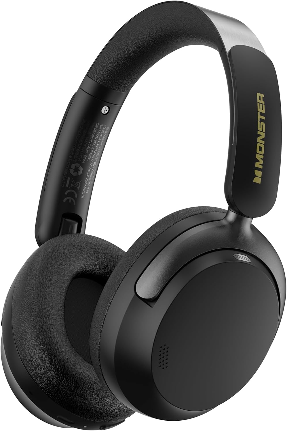 Handsfree Bluetooth Monster Persona 3rd, MultiPoint, A2DP, ANC, Μαύρο