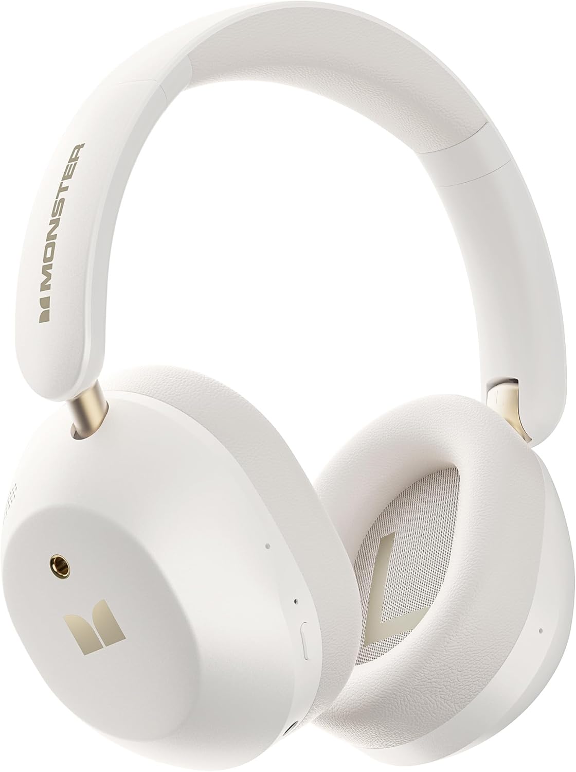 Ασύρματο ακουστικό Bluetooth Monster Persona 6th, MultiPoint, A2DP, ANC, Λευκό
