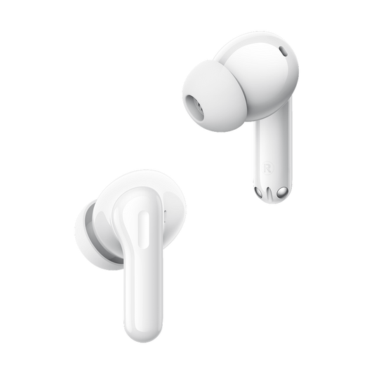 Handsfree Bluetooth Realme Buds T200, TWS, ANC, MultiPoint, Λευκό
