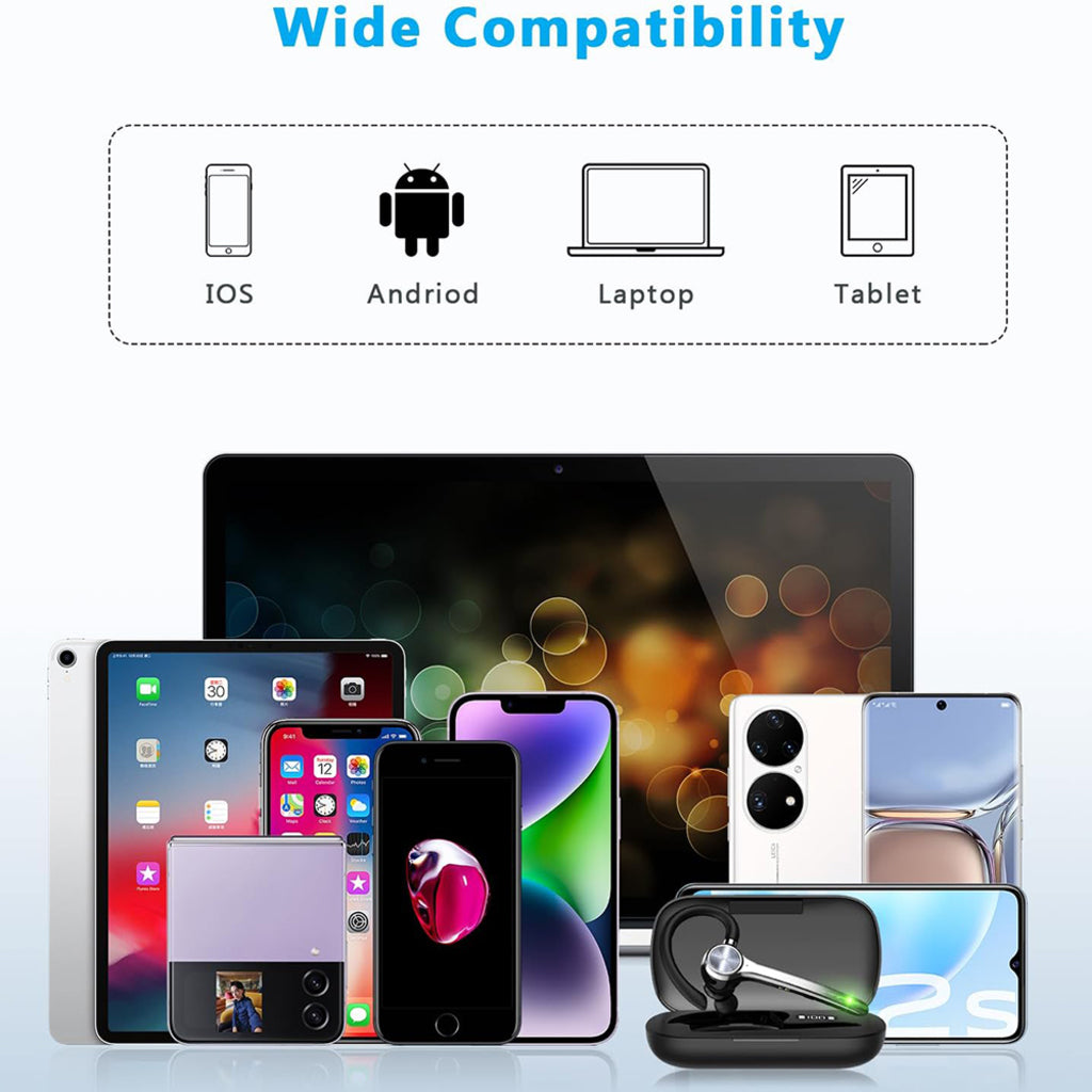 Ασύρματο Bluetooth Handsfree Techsuit NeXound G7, MultiPoint, A2DP, Μαύρο
