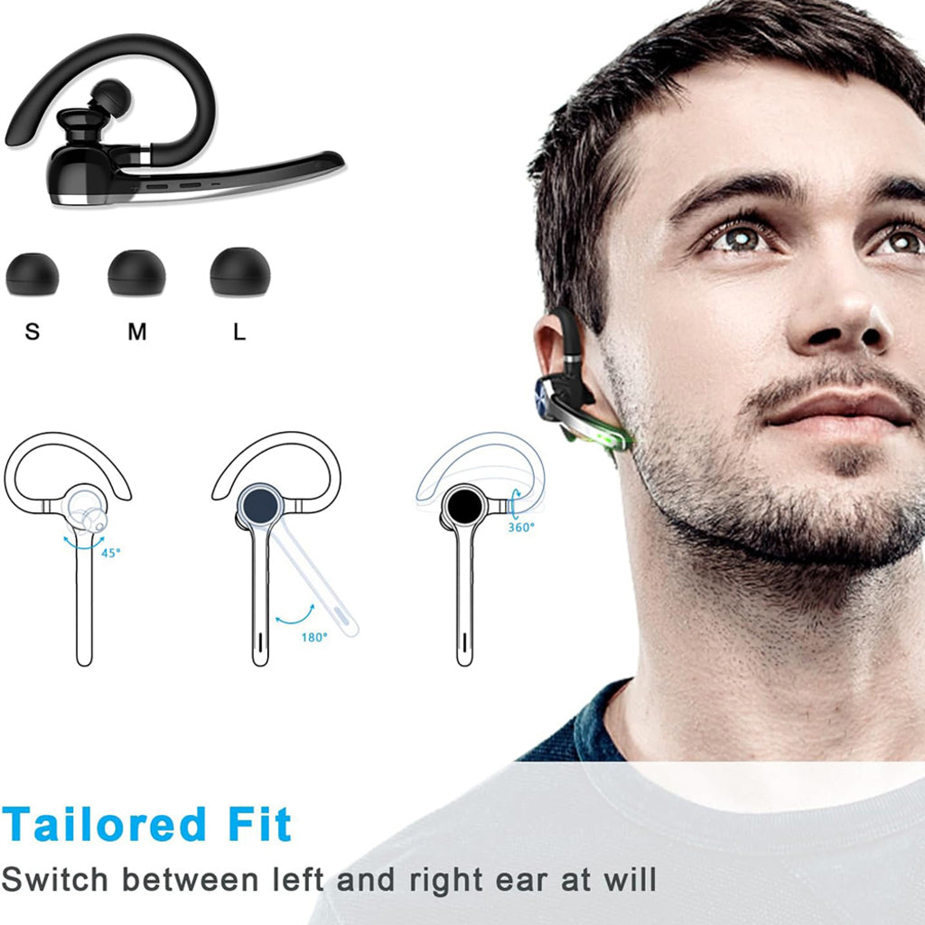 Ασύρματο Bluetooth Handsfree Techsuit NeXound G7, MultiPoint, A2DP, Μαύρο