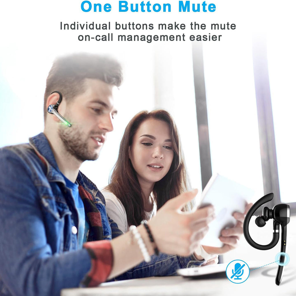 Ασύρματο Bluetooth Handsfree Techsuit NeXound G7, MultiPoint, A2DP, Μαύρο
