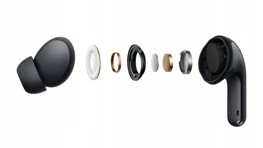 Handsfree Bluetooth Xiaomi Redmi Buds 8 Lite, TWS, ANC, Μαύρο BHR08OMGL