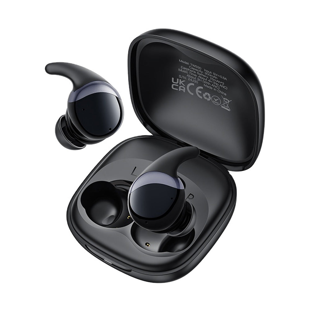 Handsfree Bluetooth Yesido TWS30, TWS, ANC, Μαύρο