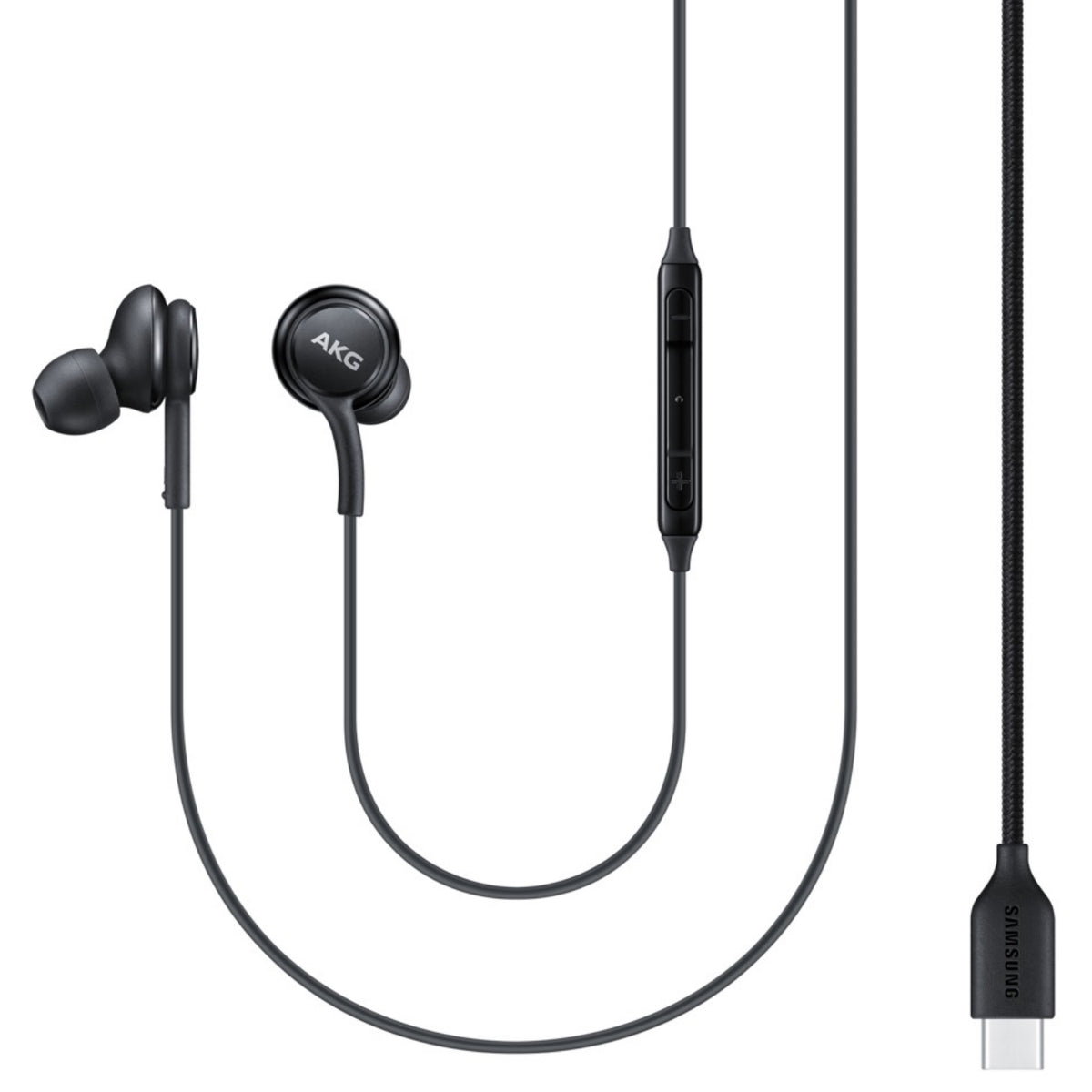 Ακουστικά Handsfree USB-C Samsung EO-IC100, Μαύρο EO-IC100BBEGEU