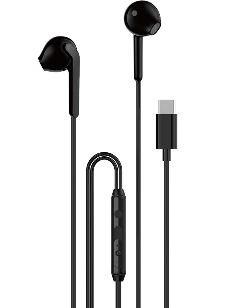 Handsfree USB-C Dudao X3C, Black