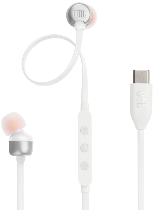 Handsfree USB-C JBL Tune 310C, Λευκό JBLT310CWHT