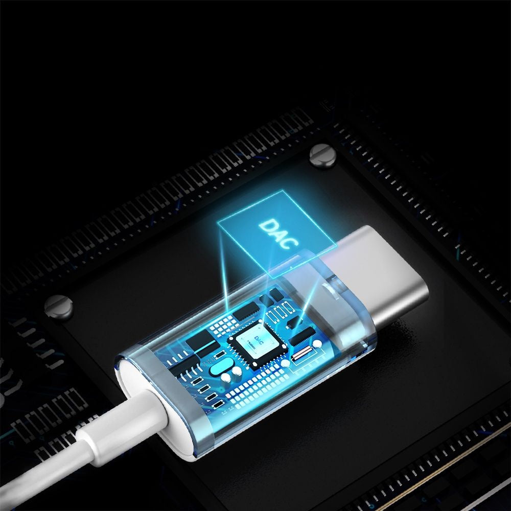 Handsfree USB-C McDodo HP-7500, Λευκό