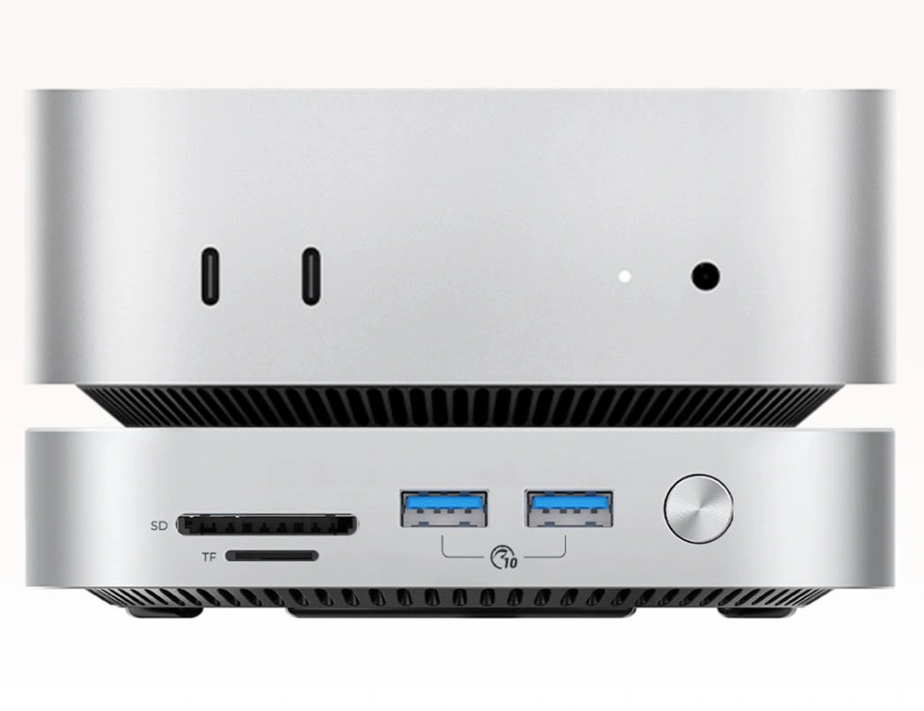Orico MiniLink M49P Multifunctional Hub for Apple Mac Mini M4 / Mini M4 Pro, 9in1, Silver