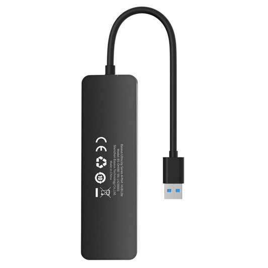 Baseus UltraJoy USB Hub, 4 x USB-A 3.0, 0.15m, Μαύρο B0005280B111-00