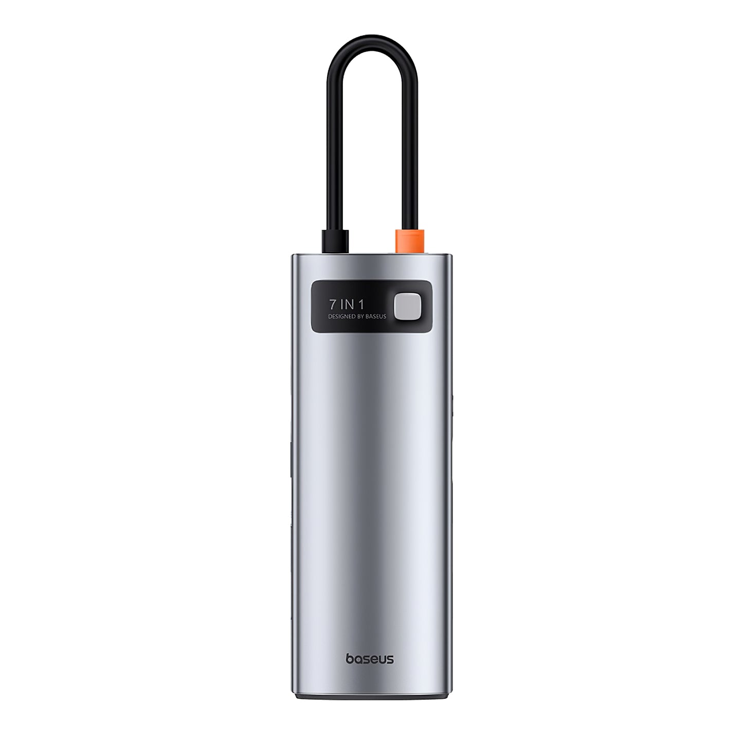 Baseus Joystar USB-C Hub, 3 x USB-A 3.0 - 1 x USB-C - 1 x HDMI - 1 x SD - 1 x microSD, Ασημί B000307088111111-00