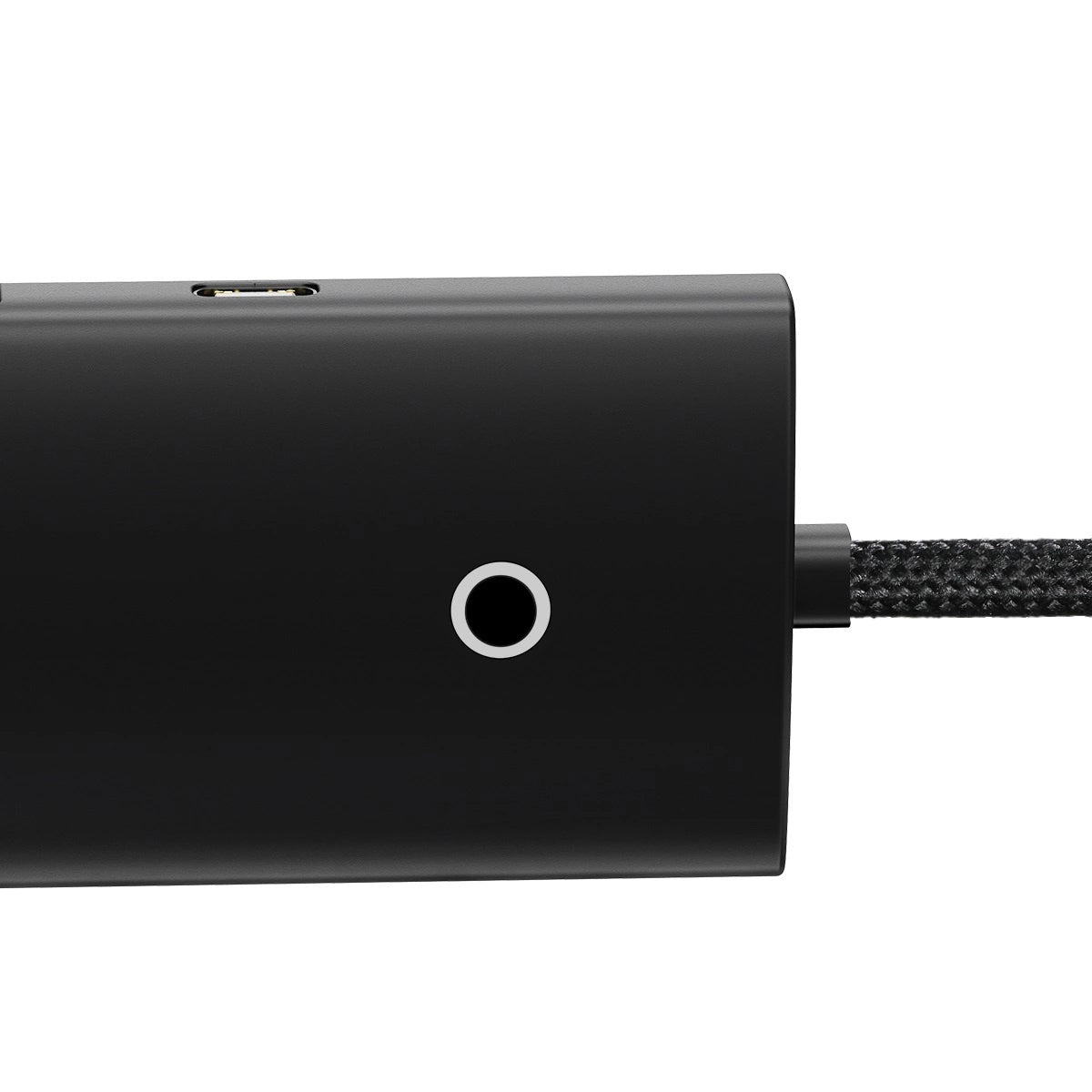Hub USB-C Baseus Lite, 4 x USB-A 3.0 - 1 x USB-C, 0.25m, Μαύρο WKQX030301
