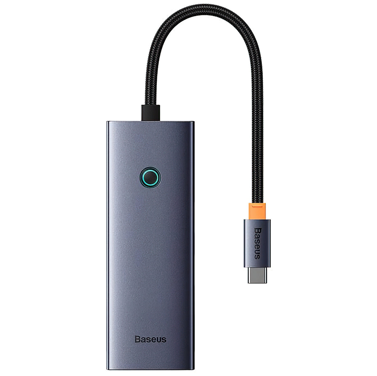 Hub USB-C Baseus UltraJoy, 4 x USB-A 3.0 - 1 x HDMI, Γκρι B00052809813-00