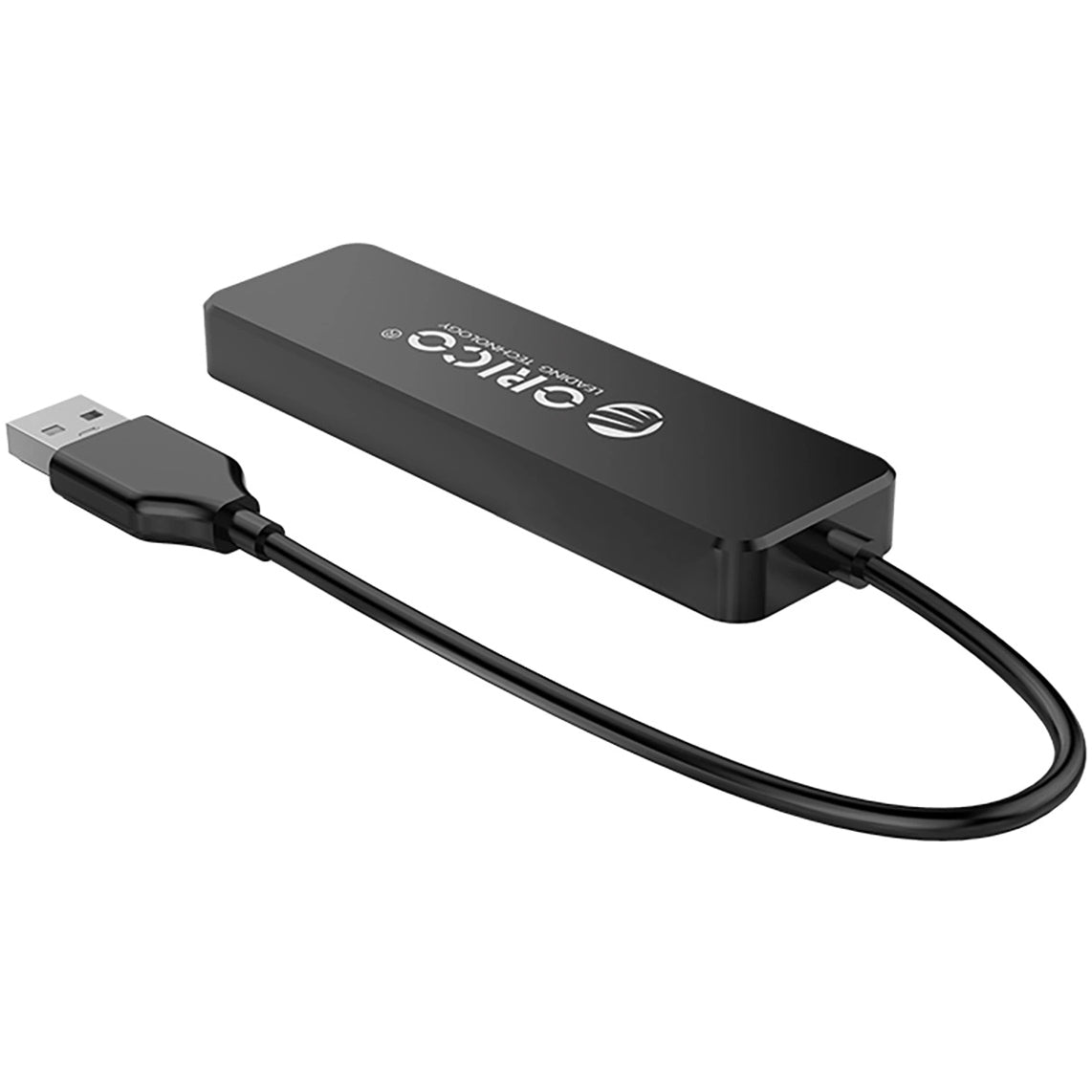Hub USB Orico FL01, 4 x USB-A, Μαύρο
