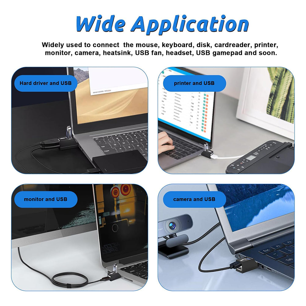 Hub USB Techsuit H11 EchoLink, 3σε1, Μαύρο