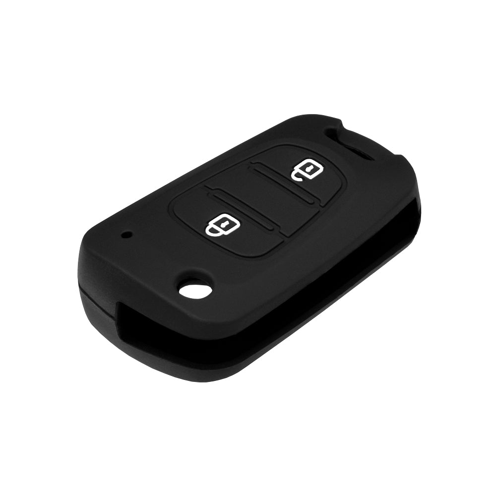 Θήκη Κλειδιών Αυτοκινήτου Techsuit 2003.04 για Hyundai Elantra / Kia Picanto, Μαύρη