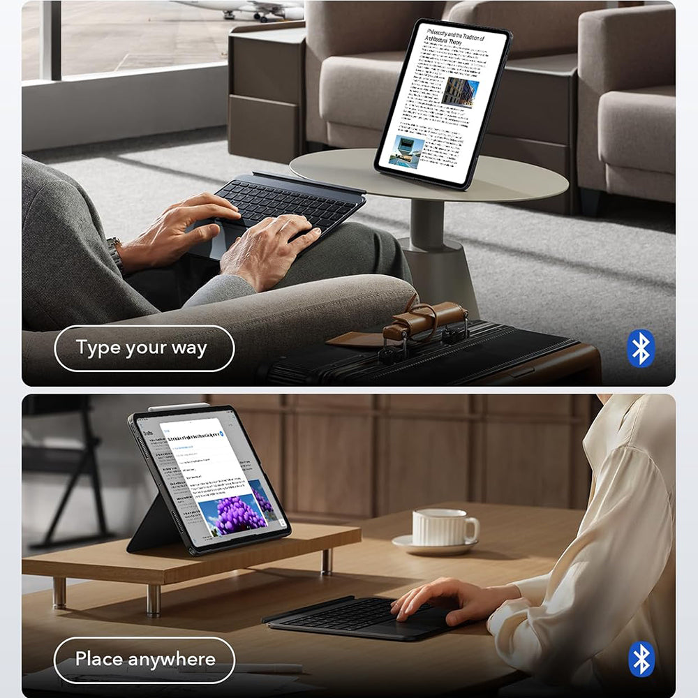 Θήκη με Πληκτρολόγιο για Apple iPad Pro 11 (2024), ESR, Shift, Γκρι