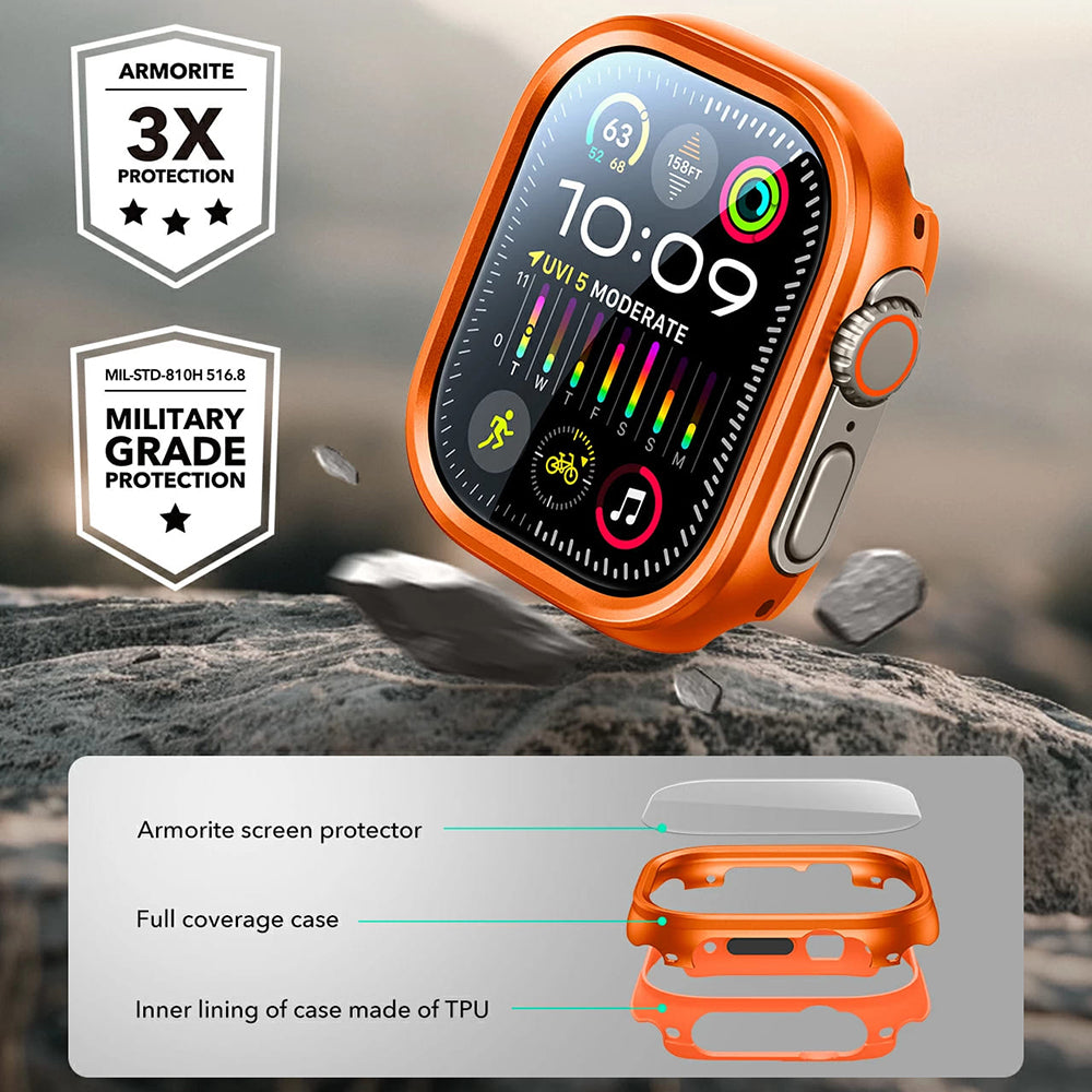 Θήκη ESR Armorite για Apple Watch Ultra Series, Γκρι
