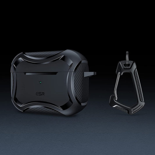 Θήκη ESR Cyber Armor Tough για Apple AirPods Pro Series, Μαύρη