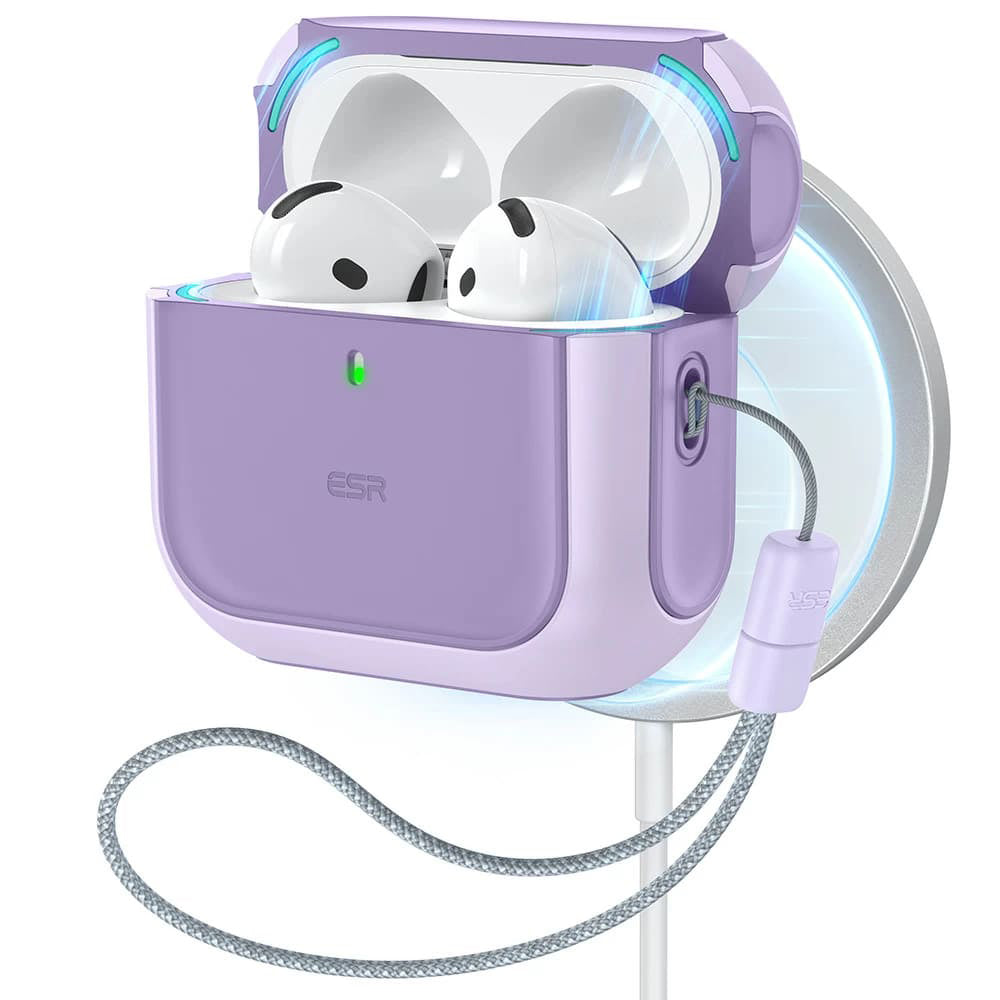 Θήκη ESR Orbit Hybrid για Apple AirPods 4, Μωβ