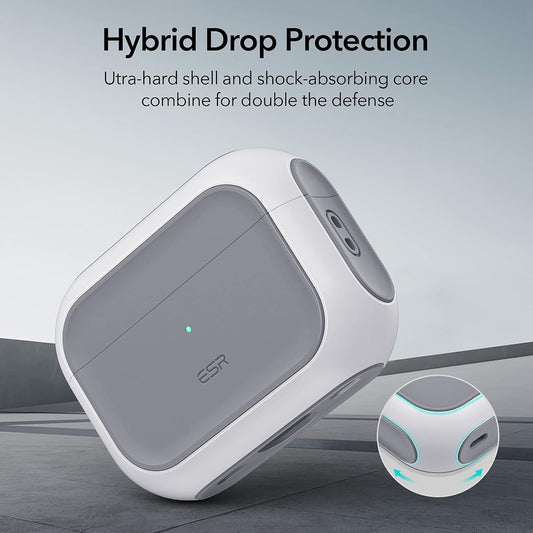 Θήκη ESR Orbit Hybrid για Apple AirPods Pro Series, Λευκή